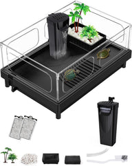 MoonOrange small turtle tank assembly kit for quick startup and all-in-one convenience.