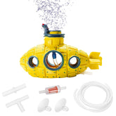 Moonorange submarine ornament adds vivid underwater scenery to your tank.