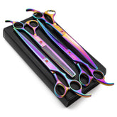 Moontay dog grooming scissors straight blade for precise trims and clean lines