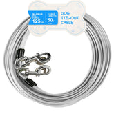 MooonGem cable-tiro con gancho giratorio de 15 pies para libertad segura al exterior.