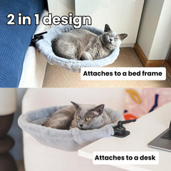Moose Cozy desk bed shows non-slip pads protecting the surface and reducing movement.