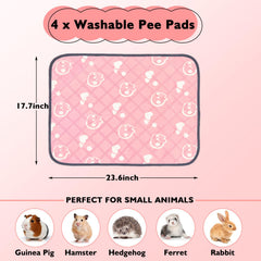 Mooydee guinea pig pads multi-layer design boosts absorption.