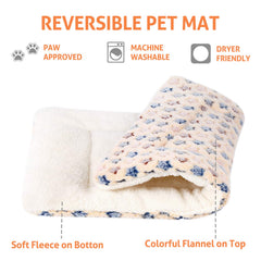 Mora Pets reversible kennel liner with two cozy sides for versatility