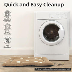 Mora Pets washable bed for dogs and cats offers easy-clean maintenance and quick refresh.