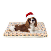 Mora Pets dog crate pad with star print provides cozy comfort for dogs at home.
