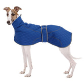 Morezi Greyhound Winter Coat front view with water resistance for cold walks.