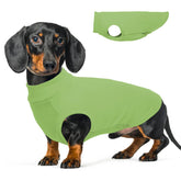 Morvigive chaleco polar para perro verde XL, frente sin mangas, perfecto para paseos diarios.