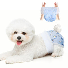 Mosamart elastic full wrap dog diaper for secure fit during activity