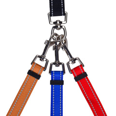 MoSANY adjustable-leash-extends showing length options from 21 to 34 inches.