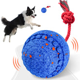 Moseyuh interactive dog toy ball in motion mode promotes active play and mental engagement.
