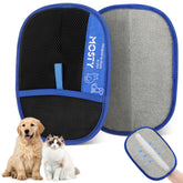 MOSTY Pet Hair Removal Glove double-sided action lifts fur from furniture