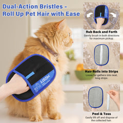 MOSTY Pet Hair Removal Glove washable and reusable for eco-friendly grooming