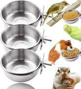 MotBach bird bowl diameter 10cm provides sturdy cage feeding for daily meals.