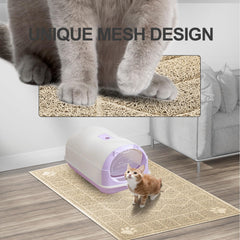 Motsamla cat litter mat soft on paws for comfortable steps