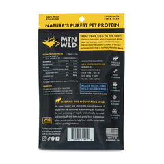 Mountain Wild High Country close-up highlights elk and venison protein