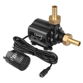 MOUNTAIN_ARK DC12V submersible pump front view for reliable aquarium circulation.