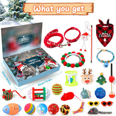 MOVINPE cat collars with bell showcased for festive wear and interactive play
