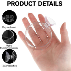Mozeat Lens round clear bowl showcases remaining food at a glance