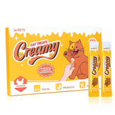 M-PETS Triple Meat Lickable Treats tubes pack ready for treat time and hydration.