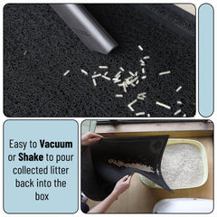 Mr. Pen mat non-slip bottom keeps it stable during use.