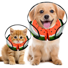 MRSOHRET watermelon recovery collar in inflatable design for comfortable post-surgery protection