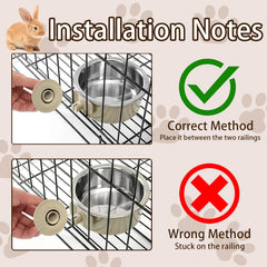MRSXXNTY two-in-one pet bowl assembly for combined food and water