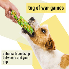 Mruq pet small-dog teething toy set soothes gums and encourages chewing