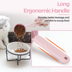 MSBC pink scoop is dishwasher safe for quick cleanup after meals