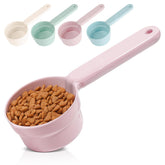 MSBC Melamine Pet Food Scoop in pink shows precise 1-cup portions