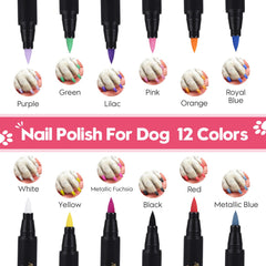 MSDADA quick-dry pet nail polish bottle demonstrates 60-second drying for mess-free play.