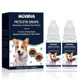 Msktasy dog-cat eye drops bottle showing vet-recommended care for pets' eyes
