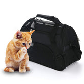 MuchL pet carrier with breathable mesh for comfortable travel