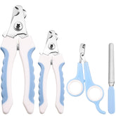 Mudder dog nail clippers kit large size for big dogs with safe grip