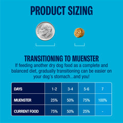 Muenster Ocean Fish image highlights omega-3 quality for coat and skin health