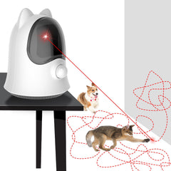 Muhhiba cat laser toy random trajectory shows unpredictable movement for engaging play