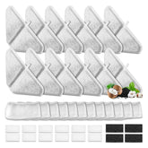 Mukkela 12-pack replacement filters for dog fountain promote fresher drinking water