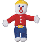 Multipet Mr Bill dog toy front view for interactive play and nostalgia.