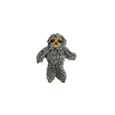 Multipet sloth cat toy 5in front view promotes interactive play and exercise.