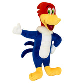Multipet Woody Woodpecker toy front view shows squeaker for interactive small-dog play.