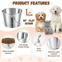 Mumufy compact stainless water bucket used during outdoor travel