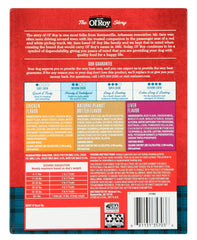 Munchy Bone liver flavor shot emphasizing savory treat and canine nourishment.