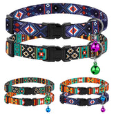 MUROM cat collar breakaway adjustable fit close-up for safe daily wear