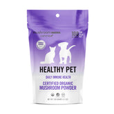 Mushroom Matrix canine powder bottle with organic mushroom blend for daily immune support.