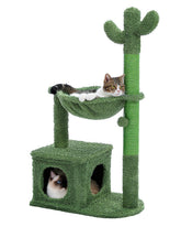 MUTTROS Cactus Cat Tree 40in assembly view for quick setup and placement
