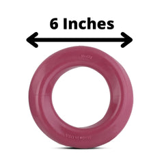Mutty Dog Chew Ring closeup shows durable materials for long-lasting chews.