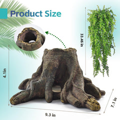 MUYG bearded dragon rectangle hammock for cozy resting and view