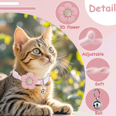 MUZIEBA cat-collar safety-buckle close-up highlighting quick-release safety feature.