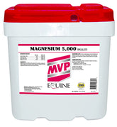 MVP Magnesium 5000 pellets in bag front for calming support during training