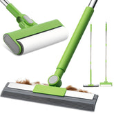 MXF Pet Hair Remover Kit carpet rake helps lift pet fur from carpets and upholstery.
