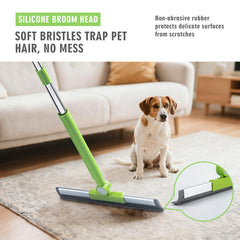 MXF Pet Hair Remover Kit rotatable heads reach tricky corners and curved surfaces.